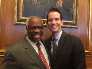 Pittsburgh Criminal Lawyer Matt Ness Meets Justice Thomas